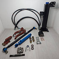 Комплект під насос дозатор МТЗ 80 з 2-х стороннім циліндром та гідробаком під ГУР