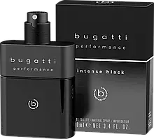 Чоловіча туалетна вода bugatti Performance Intense Black, 100 мл