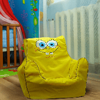 Дитяче безкаркасне крісло Star toys «Спанч Боб» 00812-16, фото 5