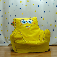 Дитяче безкаркасне крісло Star toys «Спанч Боб» 00812-16, фото 6
