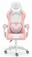 Комп'ютерне крісло Hell's Rainbow Pink- White