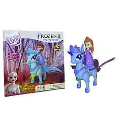 07-7 QF Поні з лялькою світло, ходьба, музика