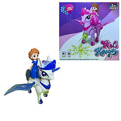 07-8 QF Поні з лялькою світло,