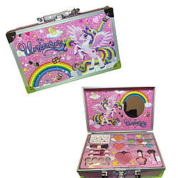 1806 XF/B Косметика єдиноріг у валізі з дзеркалом