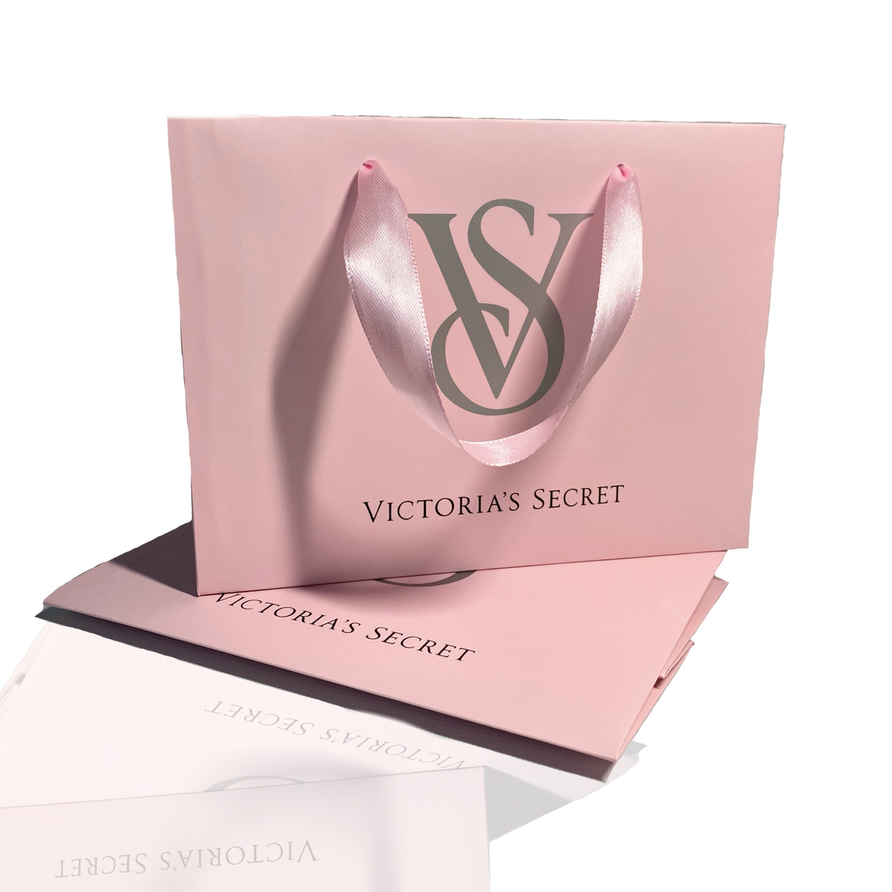 Рожевий подарунковий Пакет Victoria's Secret розмір S 200х150х90