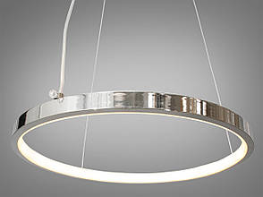 Підвісна LED люстра, 26W, хром