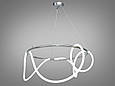 Світлодіодна люстра Шланг потужністю 22W, колір-хром, фото 2