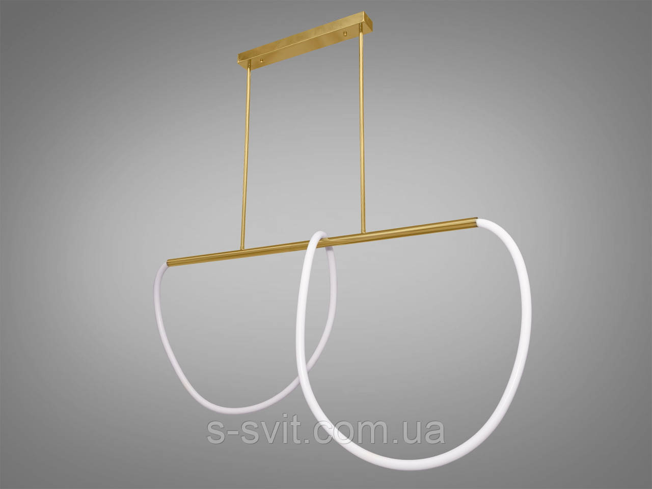 Світлодіодна люстра "Шланг", 32W, бронза, фото 1