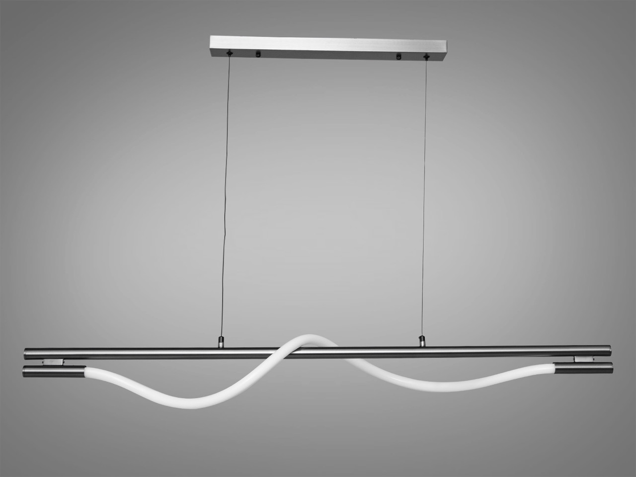 Світлодіодна люстра , чорний хром, 15W, фото 1