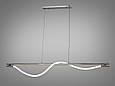 Світлодіодна підвісна люстра з серії "Роуплайт", 20W, хром, фото 2