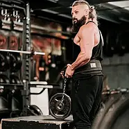 Пояс для обтяжень з ланцюгом RDX T7 Pro Dipping Belt 2 Layer неопреновий Army Green, фото 5