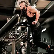 Пояс для обтяжень з ланцюгом RDX T7 Pro Dipping Belt 2 Layer неопреновий Army Green, фото 6