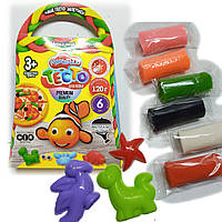 Тісто для ліплення Danko Toys "Master Do" / 6 кольорів / TMD-04-01