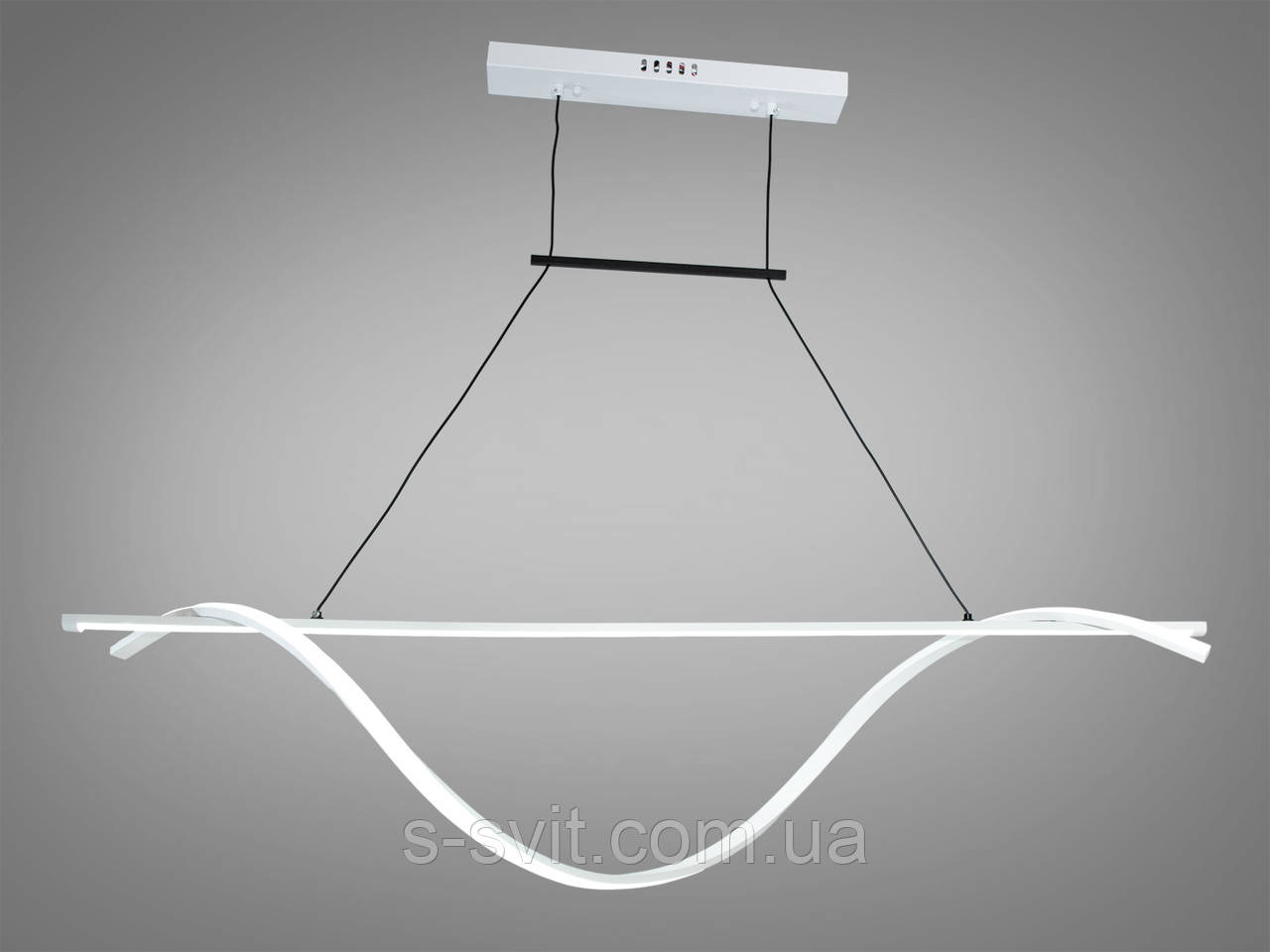 Світлодіодна люстра потужністю 50 Вт, білого кольору, фото 1