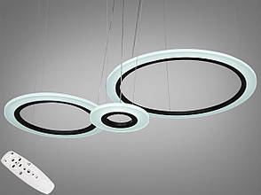 Сітлодіодна люстра потужністю 115 Вт біла