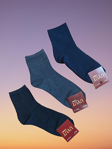 Шкарпетки чоловічі бавовна стрейч Україна р.41-44 чорний сірий синій. Від 12 пар по 11грн.