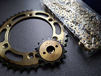 Звезда передняя и задняя Geon x-road,Loncin,Shineray 250 (Набор) 14-42 520 шаг