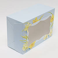 Коробка для тістечок 250*170*110 Весняна