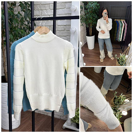 Розкішний жіночий светр, тканина "В'язка" 48/50, 52/54 розмір 48/50, фото 1