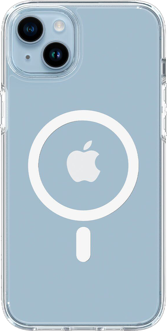 Накладка iPhone 14 clear Neo Hybrid Crystal Spigen MagSafe
