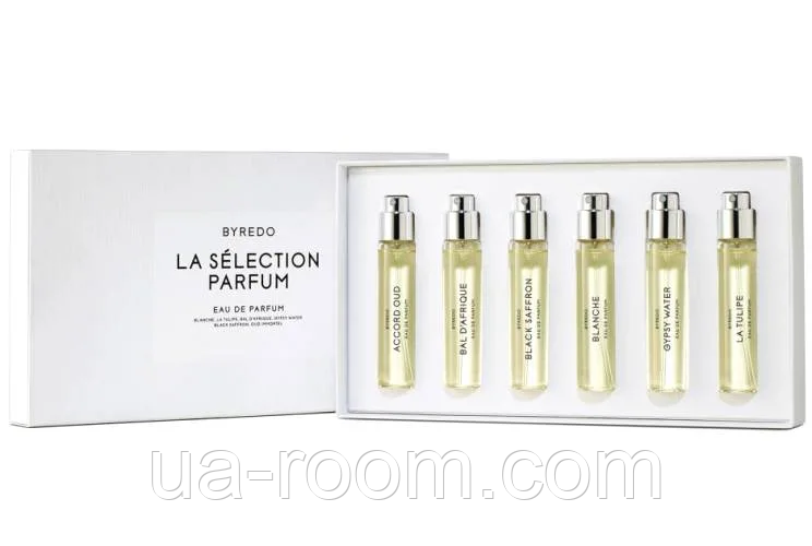 Парфюмированный набор унисекс Byredo La Selection, 6х12 мл.(premium), фото 1