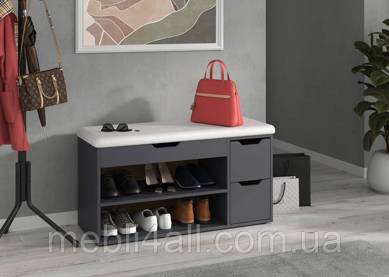 Тумба для взуття Б-7 з сидінням, фото 1