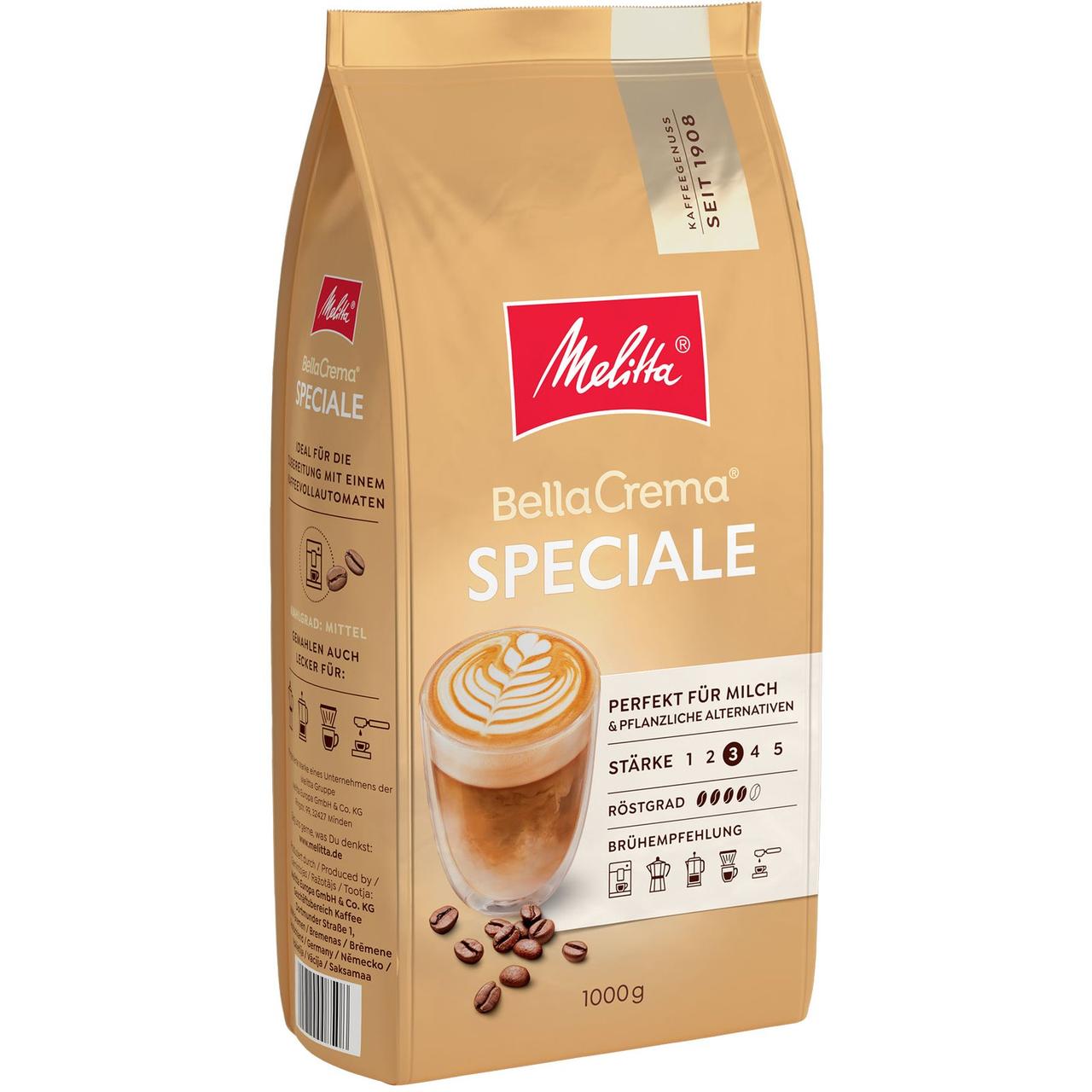 Кава в зернах Melitta BellaCrema® Speciale, 1кг, фото 1