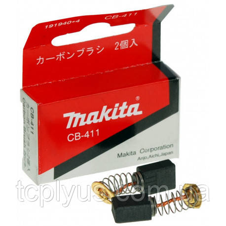 Щітки Makita CB-411 6х9 болгарки (УШМ) 9521NB оригінал 191940-4/195010-1