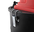 Пилосос для золи та сміття 15 л KAMINER 1170 (1200 Вт, подвійна фільтрація, неіржавка сталь), фото 6