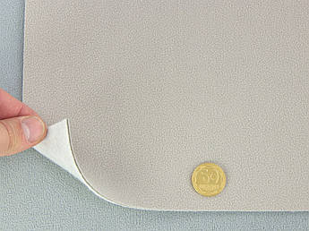 Відріз 1,8м, Автовелюр стельовий Alkantra A4, колір світло-коричневий, на поролоні та повсті, товщ. 2мм шир. 165см, Туреччина