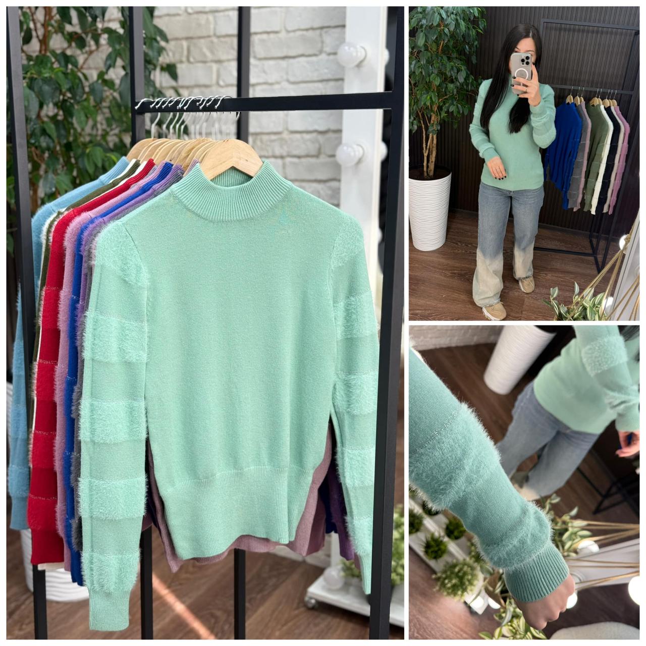 Розкішний жіночий светр, тканина "В'язка" 48/50, 52/54 розмір 48/50