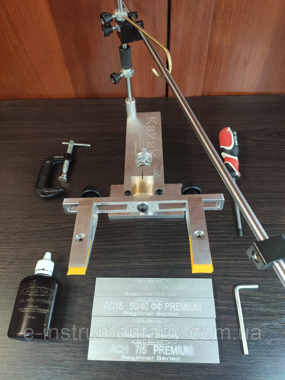 Казак, Бруски Преміум ельборові, алмазні 150х25х6х3. Набір No 7.1