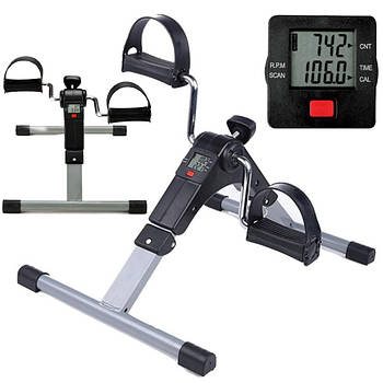 Велотренажер для реабілітації для рук та ніг, до 100кг / Велотренажер складний / Велосипед тренажер