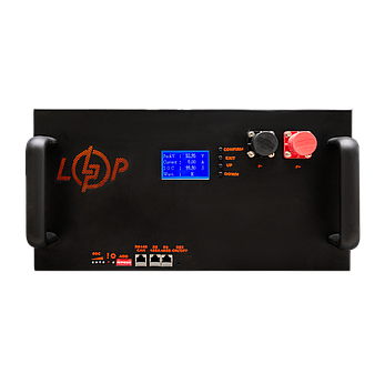 Акумулятор LP LiFePO4 51,2V - 230 Ah (11776Wh) (Smart BMS 200A/100А) з LCD метал RM RS485/CAN, фото 1