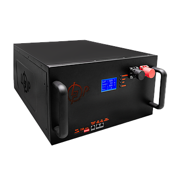 Акумулятор LP LiFePO4 51,2V - 230 Ah (11776Wh) (Smart BMS 200A/100А) з LCD метал RM RS485/CAN, фото 3