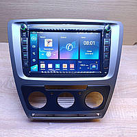 Магнітола + Рамка Mekede 2/32 8" для Skoda Octavia А5 2008-2013 Октавіа А5 CarPlay USB Bluetooth
