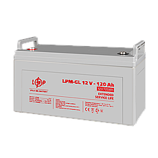 Акумулятор гелевий LPM-GL 12V - 120 Ah, фото 4