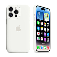 Чохол із захистом камери Kassel Silicone Camera Protective для iPhone 15 Pro (09) білий White