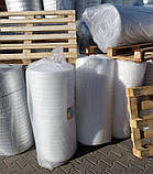 Теплоізоляція Теплоізол спінений поліетилен товщина 4 мм рулон 50м2 полотно ППЕ без покриття білого кольору, фото 5