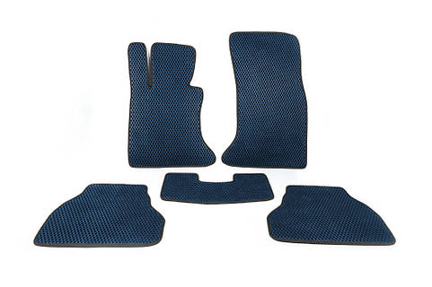 BMW 5 серии E60/E61 (2003-2010) Коврики EVA (синие)