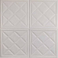 Самоклеюча декоративна 3D панель шик 700x700x5 мм