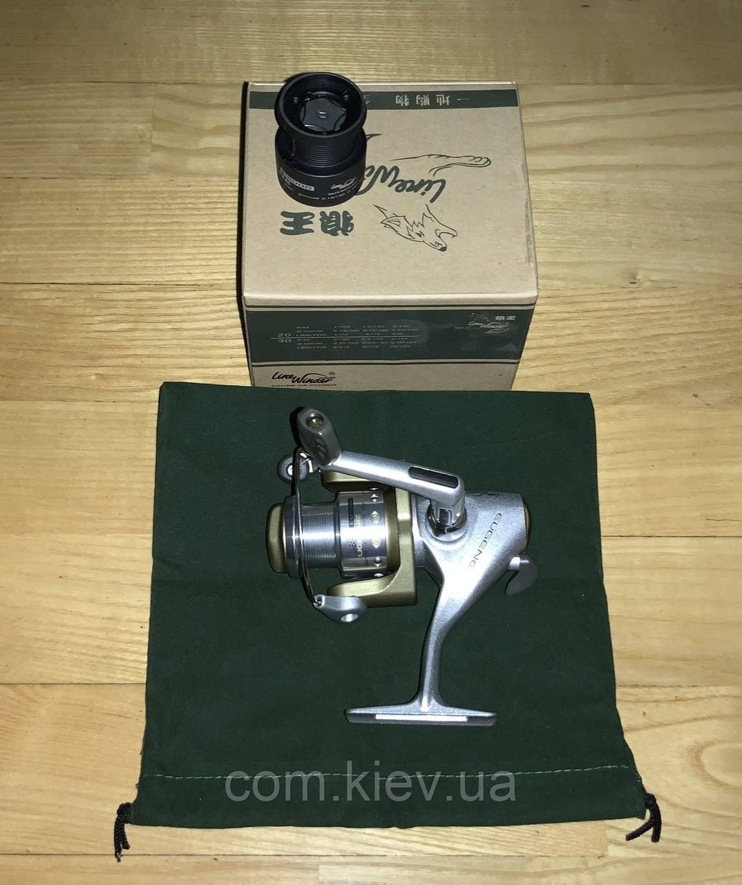 Безінерційна рибальська Котушка EU1000 Line Winder + шпуля + чохол на котушку