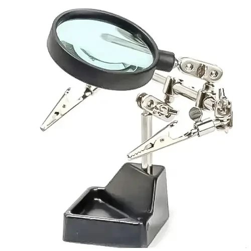 Лупа з тримачем плат ZD-10GR, 3X, діам.-60мм