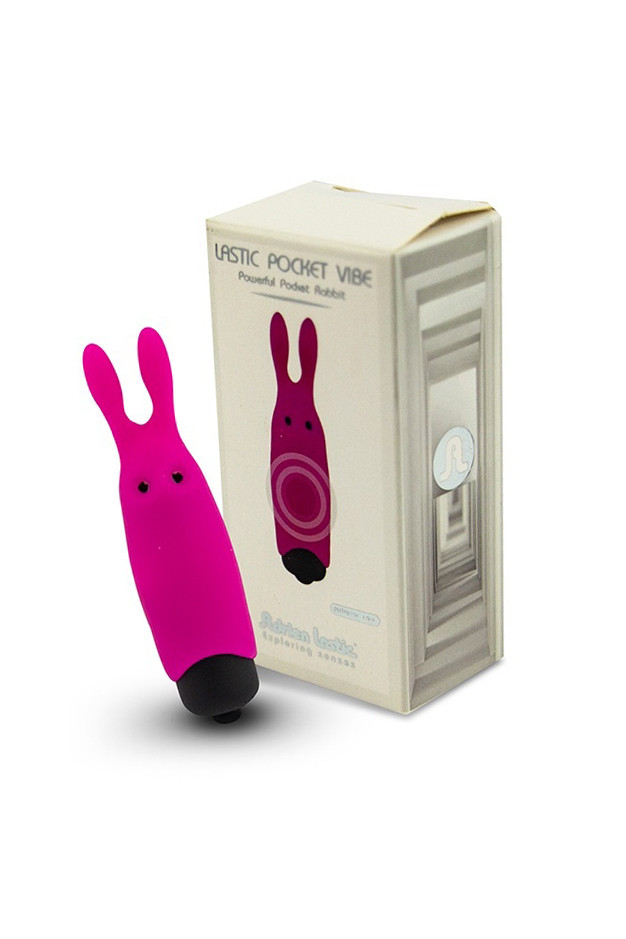 Міні вібростимулятор Adrien Lastic Pocket Vibe Rabbit Pink