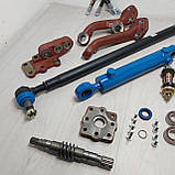 Комплект під насос дозатор МТЗ 80 з 2-х стороннім циліндром та гідробаком під ГУР, фото 5