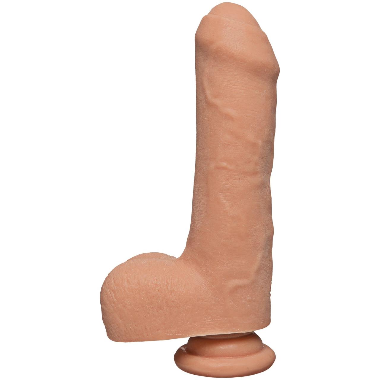 Необрізаний фалоімітатор Doc Johnson The D - Uncut D - 7 Inch With Balls