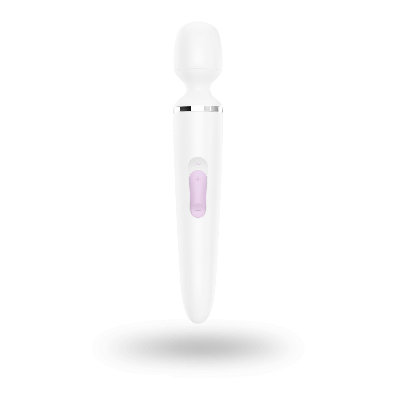 Вібраційний масажер Satisfyer Wand-er Woman (Білий/Хром), фото 1