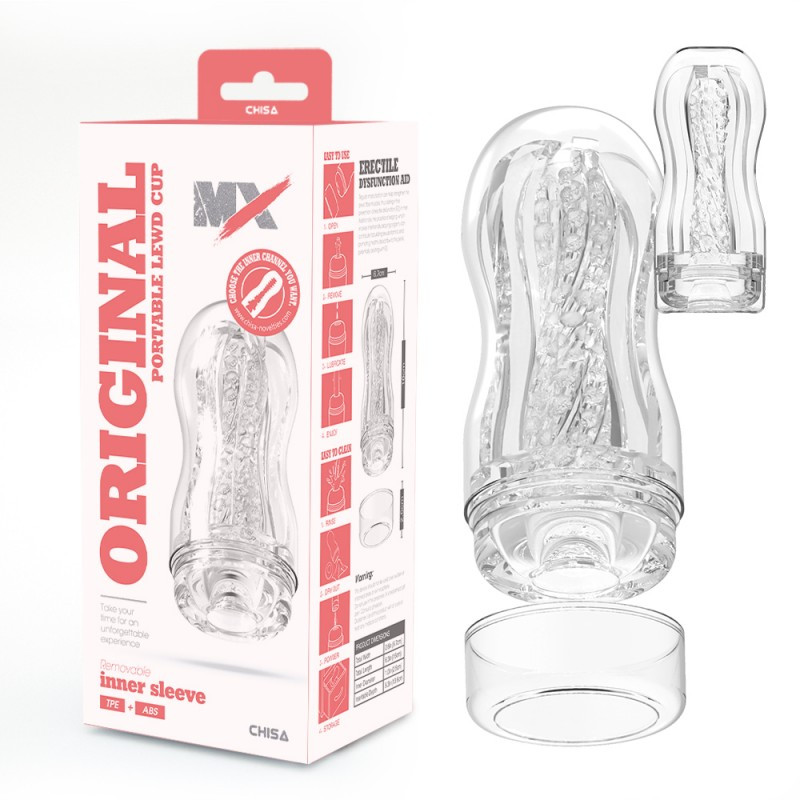 Мастурбатор для мужчин MX Original Portable Lewd Cup, фото 1