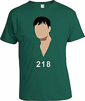 Футболка "Squid Game" | Футболка "Гра в кальмара" з персонажем 218