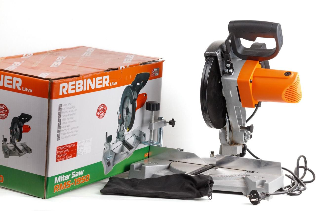 Пила торцювальна Rebiner RMS-1950, фото 1